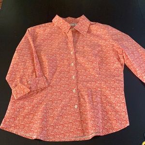 KIM ROGERS 3/4 SLEEVE BLOUSE